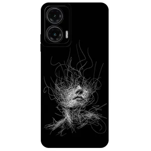 Megafone Face Sketch 7423 Cover For Motorola Moto G35