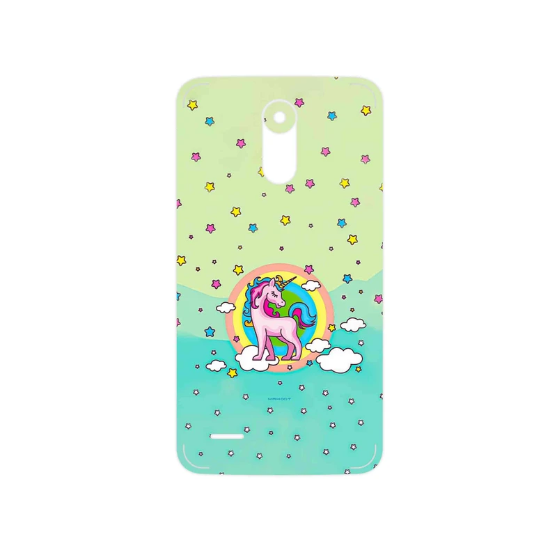 برچسب پوششی ماهوت مدل Rainbow unicorn adventure مناسب برای گوشی موبایل ال جی Stylus 3