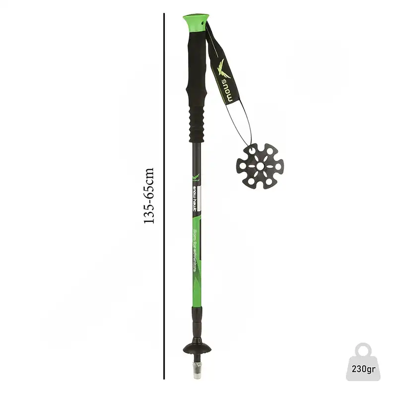 باتوم کوهنوردی مدل پیچی NK-8687 مجموعه دو عددی