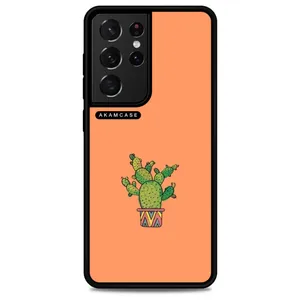 AKAM AMC-WSGS21U-CACTUS-22 Cover For Samsung Galaxy S21 Ultra