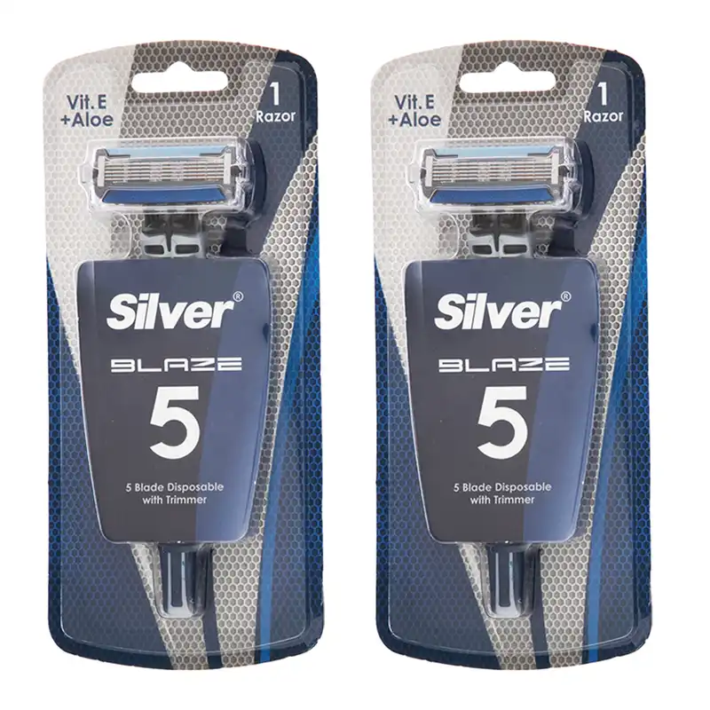 خود تراش سیلور مدل Blaze5 مجموعه 2 عددی