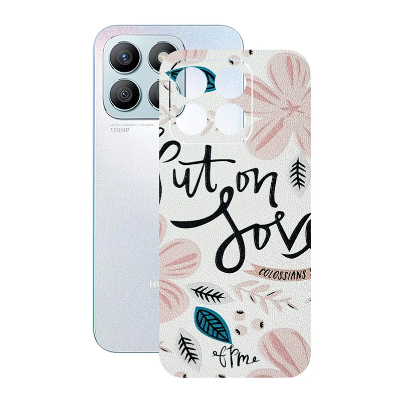 برچسب پوششی ریمکس مدل Leth طرح put on love مناسب برای گوشی موبایل آنر X8b