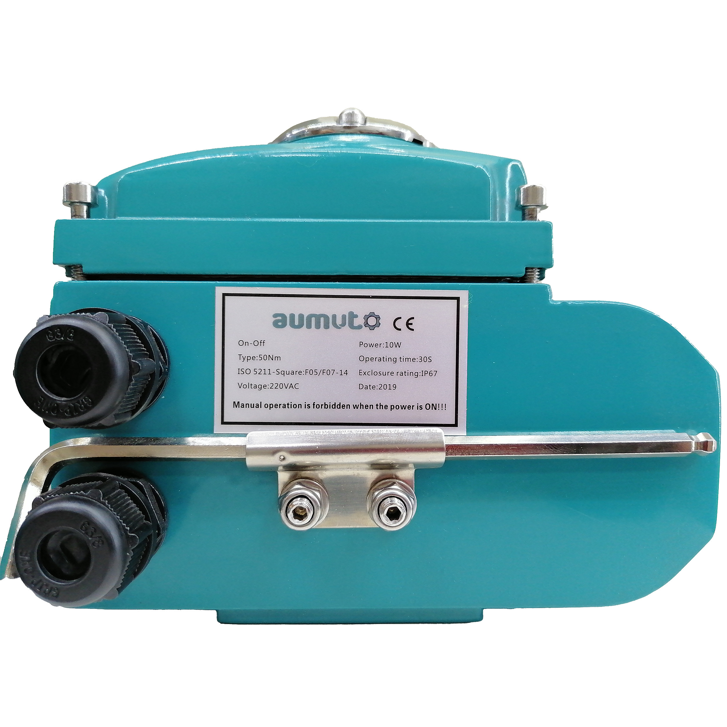 اکچویتور برقی آئوموتو مدل 50 نیوتون متر