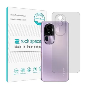 Transparent Rockspace HyGEL phone back protector suitable for Oppo Reno10 pro plus mobile phone