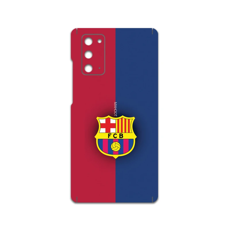 برچسب پوششی ماهوت مدل BARCELONA-FC-1 مناسب برای گوشی موبایل سامسونگ Galaxy Note20