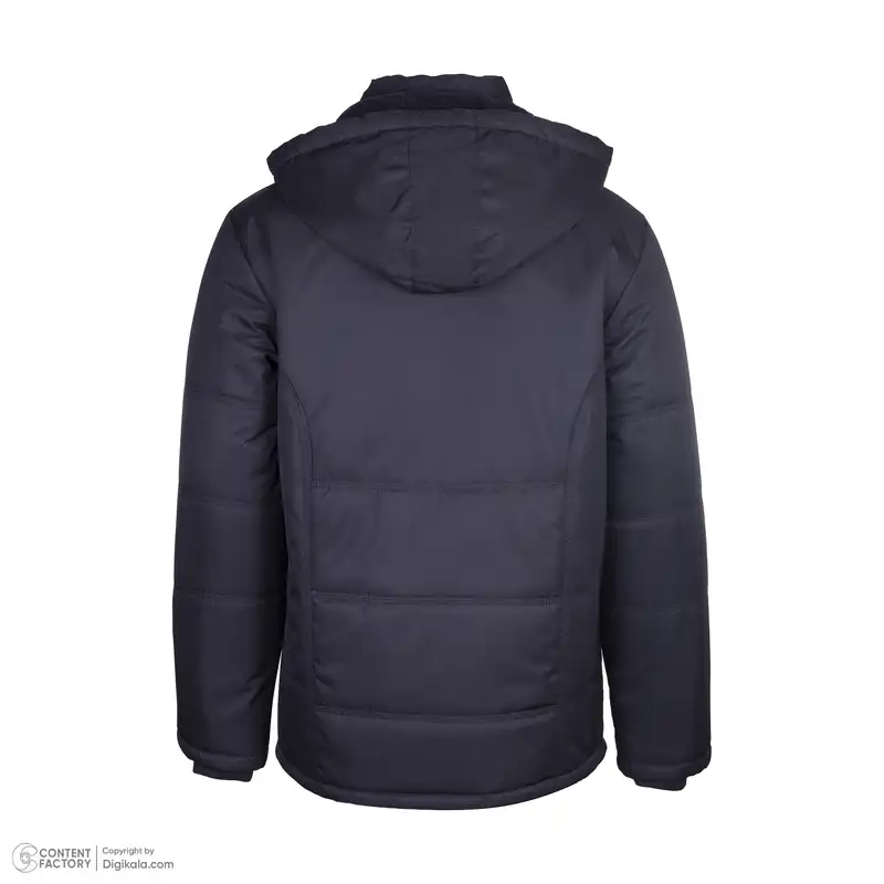 کاپشن مردانه دیورسو مدل جیب پاکتی رنگ مشکی