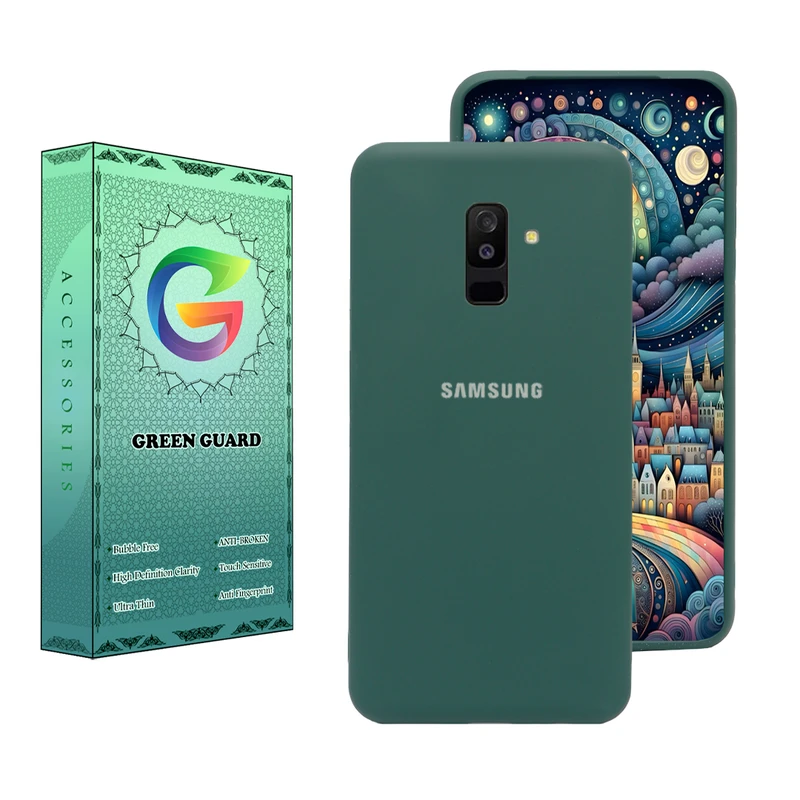 کاور گرین گارد مدل KiLo طرح سیلیکونی مناسب برای گوشی موبایل سامسونگ  Galaxy A6 Plus / J8