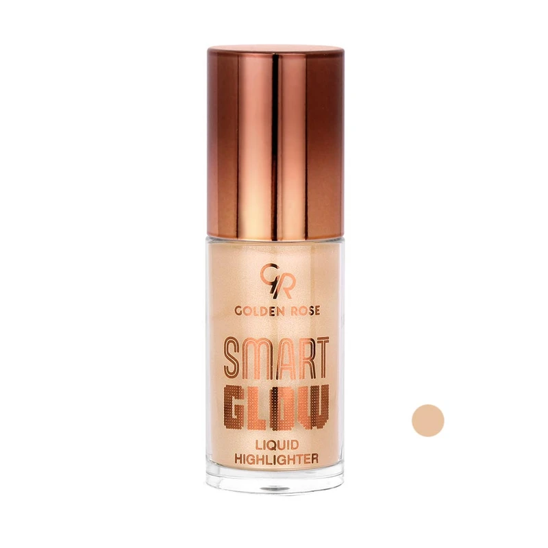 هایلایتر مایع گلدن رز مدل SMART GLOW رنگ طلایی شماره 202