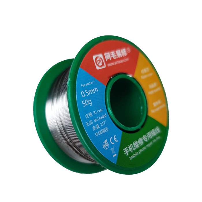 سیم لحیم مدل Sn63/pb37 سایز 0.5 میلیمتر