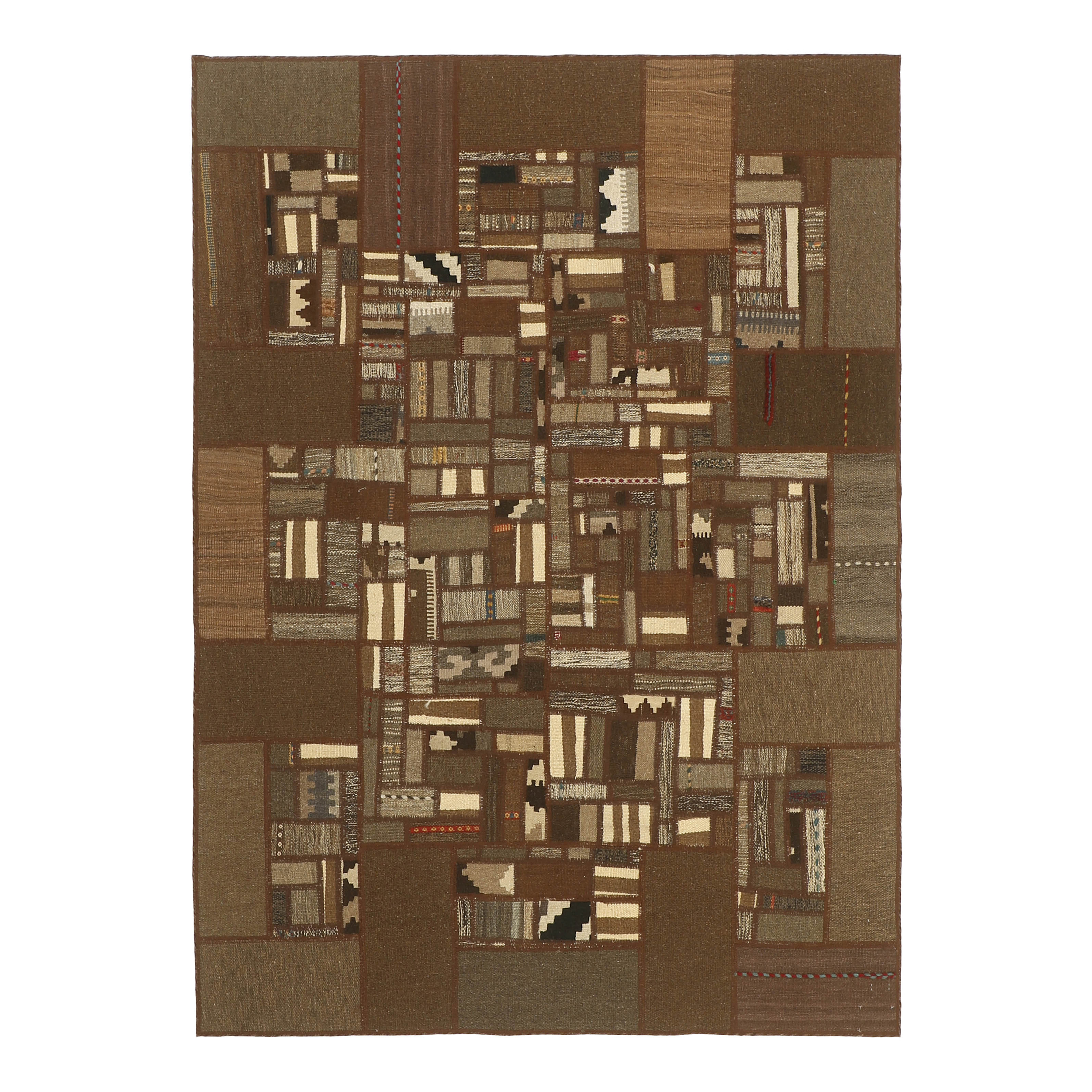 کلاژ گلیم دستبافت سه متری مدل K600 کد 538646