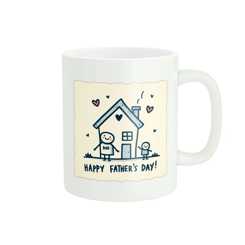 ماگ پادآفرین مدل روز پدر روز مرد همسر کد PM1352