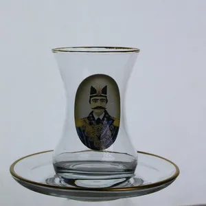 ست فنجان و نعلبکی 12 پارچه لاو مدل IK/NASERI/FKG/DMT
