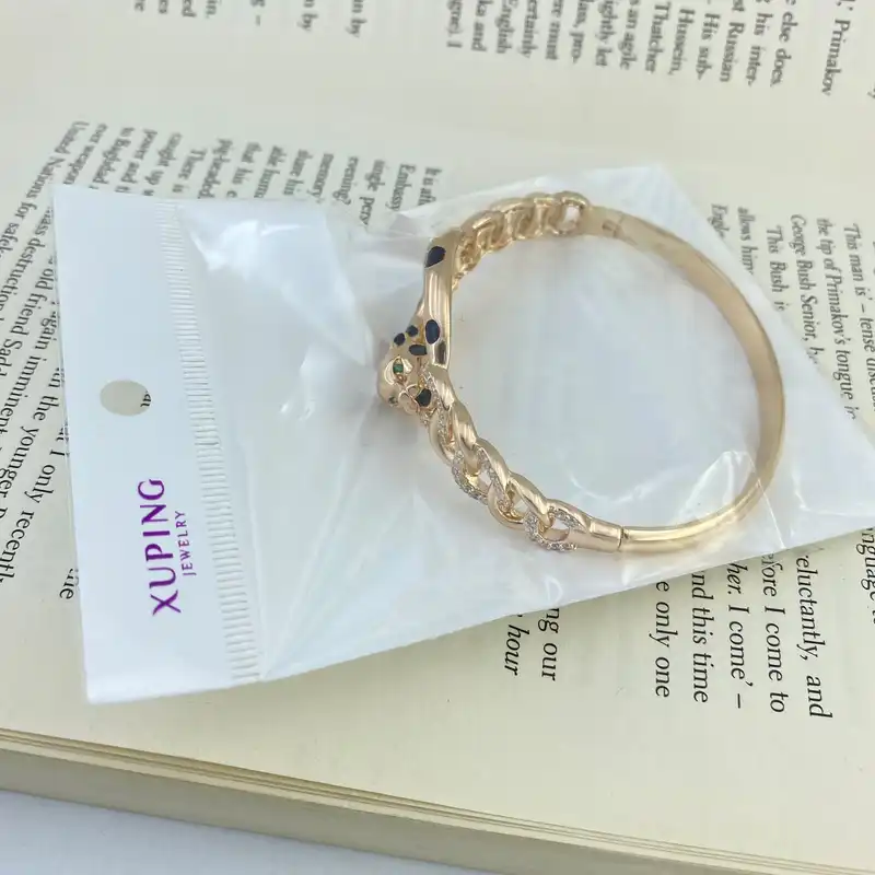 دستبند زنانه ژوپینگ مدل ببر کد B4109