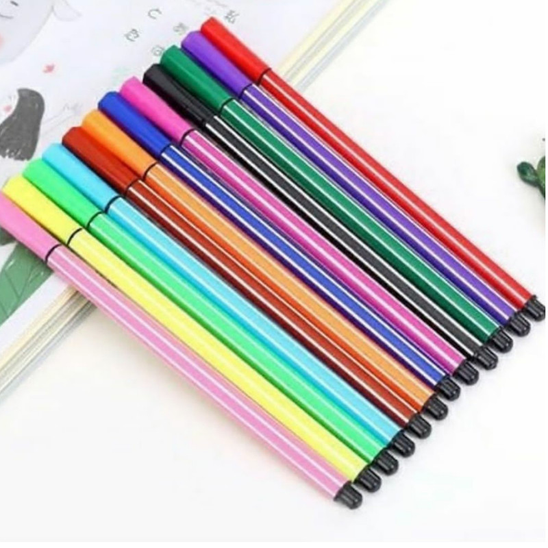 ماژیک رنگ آمیزی 12 رنگ مدل 990