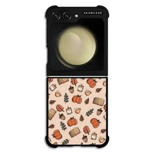 AKAM AMC-WSGZFLIP5-PUMPKIN-7 Cover For Samsung Galaxy Z Flip 5