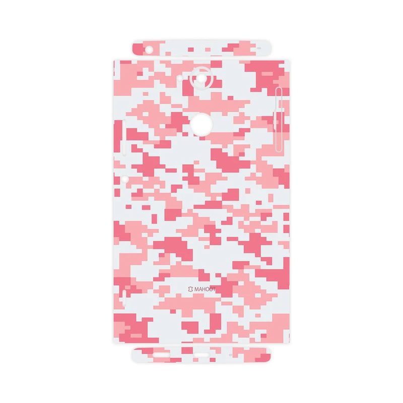برچسب پوششی ماهوت مدل Army-Pink-pixel-FullSkin مناسب برای گوشی موبایل سونی Xperia XA2