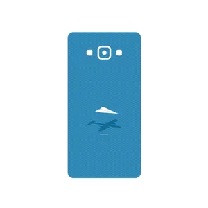 MAHOOT Minimal Paper Airplane Cover Sticker for Samsung Galaxy A7 2015