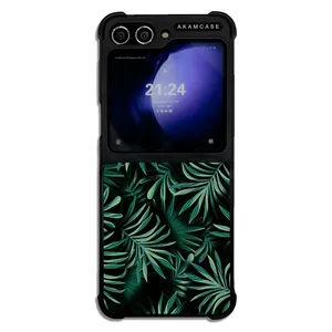 AKAM AMCWSGZFLIP5-LEAVES15 Cover For Samsung Galaxy Z Flip 5
