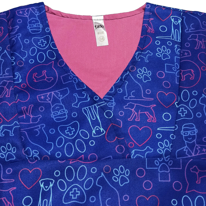 روپوش پزشکی زنانه تادو مدل RO1901