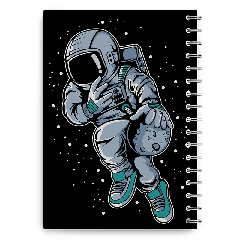 دفتر نقاشی 50 برگ موتی طرح فضانورد