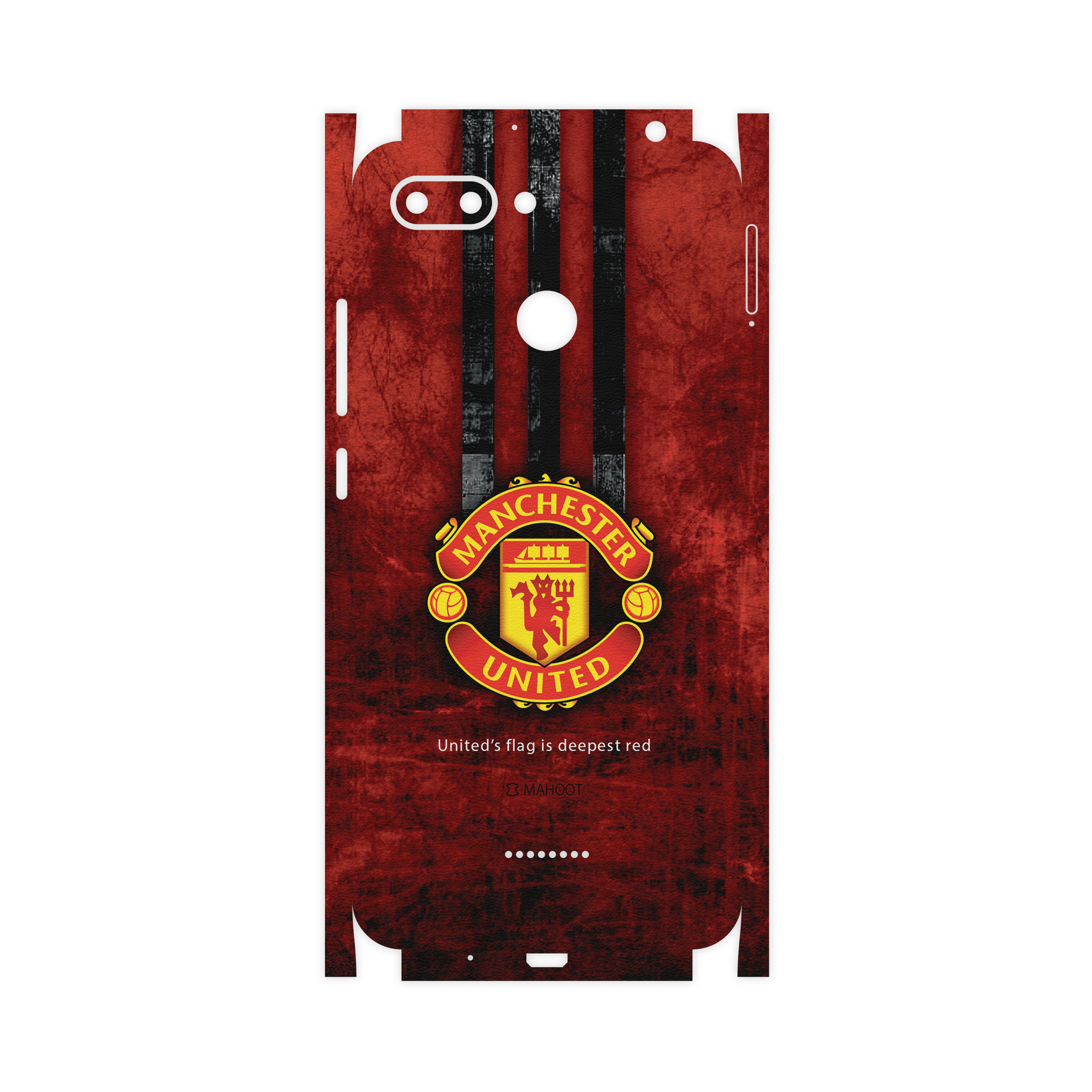 برچسب پوششی ماهوت مدل Manchester-United-FC-FullSkin مناسب برای گوشی موبایل شیایومی Redmi 6