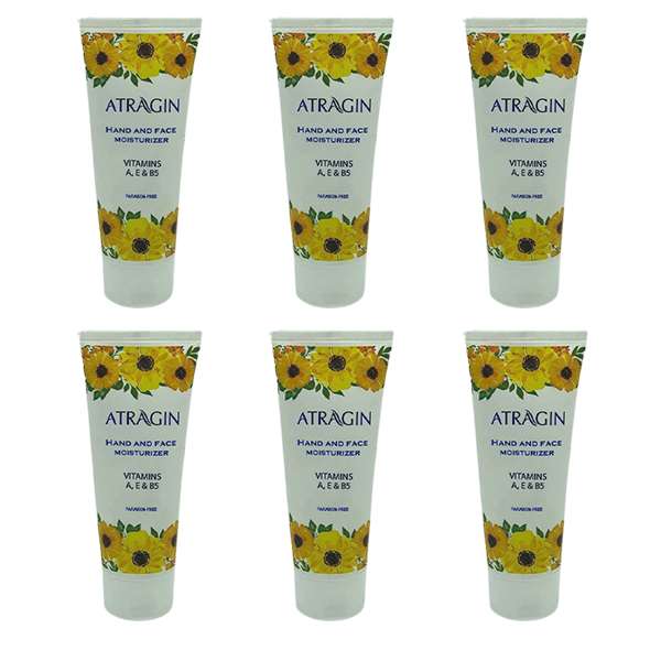 کرم آبرسان عطرآگین مدل گل حجم 75 میلی لیتر مجموعه 6 عددی