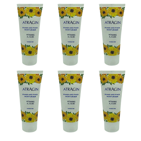 کرم آبرسان عطرآگین مدل گل حجم 75 میلی لیتر مجموعه 6 عددی