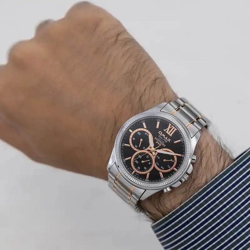 ساعت مچی عقربهای مردانه اوماکس مدل CSM003N012