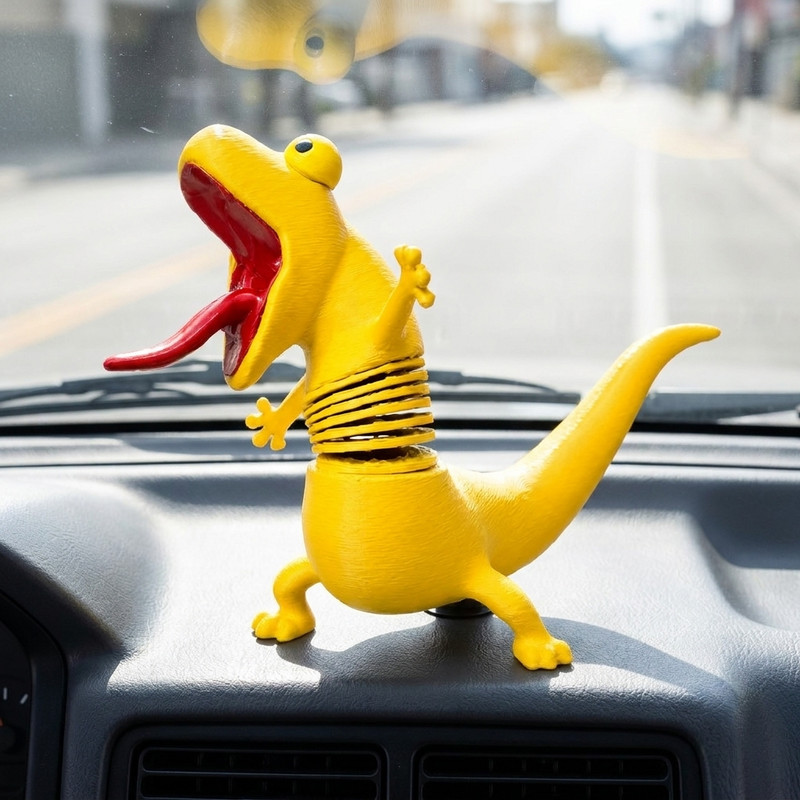 عروسک روداشبوردی مدل متحرک طرح Lizard