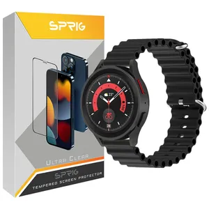 بند اسپریگ مدل Ocean-TW مناسب برای ساعت هوشمند سامسونگ Galaxy Watch 3 45mm