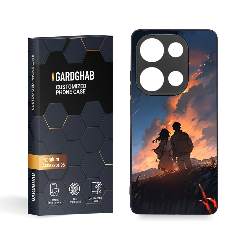 کاور گارد قاب مدل دخترانه مناسب برای گوشی موبایل شیائومی Redmi Note 13 Pro 4G / Poco M6 Pro 4G