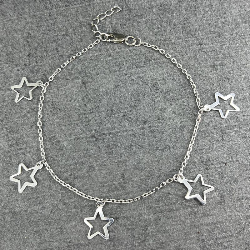 پابند نقره زنانه گیرا مدل G594 پابند نقره زنانه گیرا مدل G594