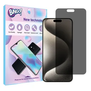Bingo privacy Screen Protector Suitable for Apple iPhone 15 Pro Max Mobile Phone