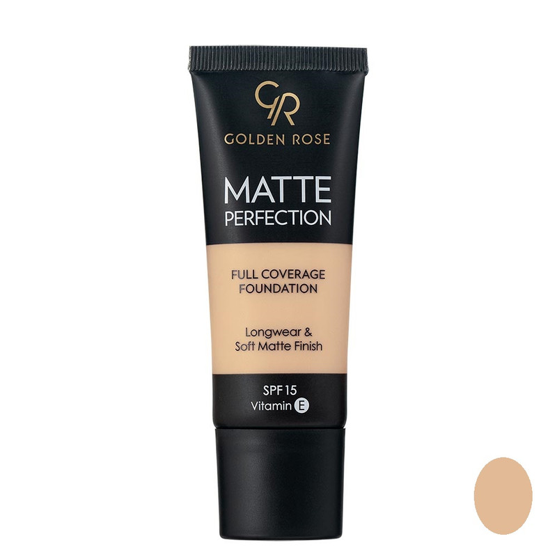 کرم پودر گلدن رز مدل Matte Perfection شماره n3 حجم 35 میلی لیتر کرم پودر گلدن رز مدل Matte Perfection شماره n3 حجم 35 میلی لیتر