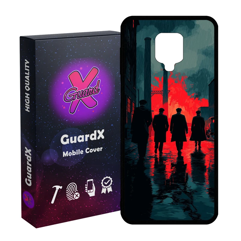 کاور گارد ایکس طرح مرد مدل 10851 مناسب برای گوشی موبایل شیائومی Redmi Note9 Pro/Note 9 Pro Max/Redmi Note 9S/MI Poco M2 Pro