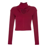 کراپ‌تاپ زنانه پپا مدل Choker