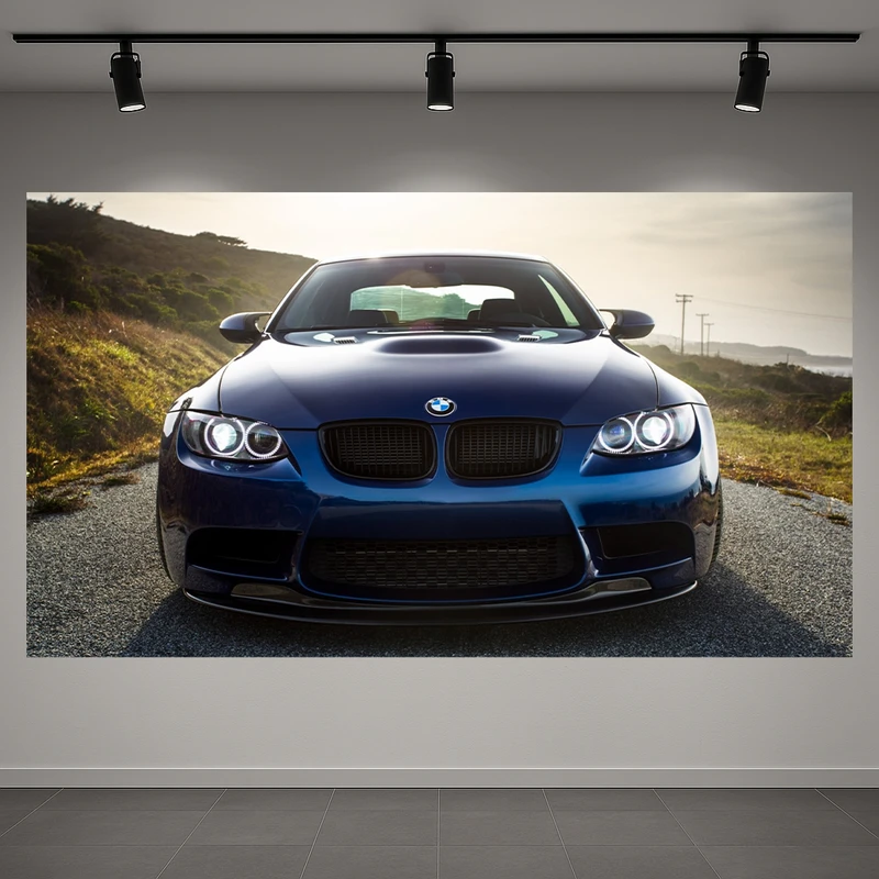 پوستر طرح خودروی لوکس مدل BMW کد AR3058980