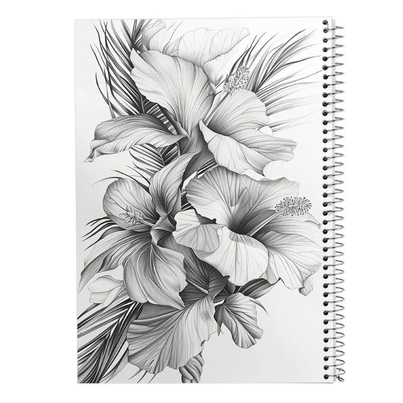 دفتر نقاشی 50 برگ مدوپد مدل گل کد DF13824