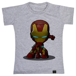 تی شرت پسرانه 27 مدل IRON MAN کد B37