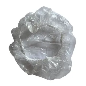 کلاه یکبار مصرف مدل آکاردئونی پلاستیکی 07 بسته ۳۰ عددی