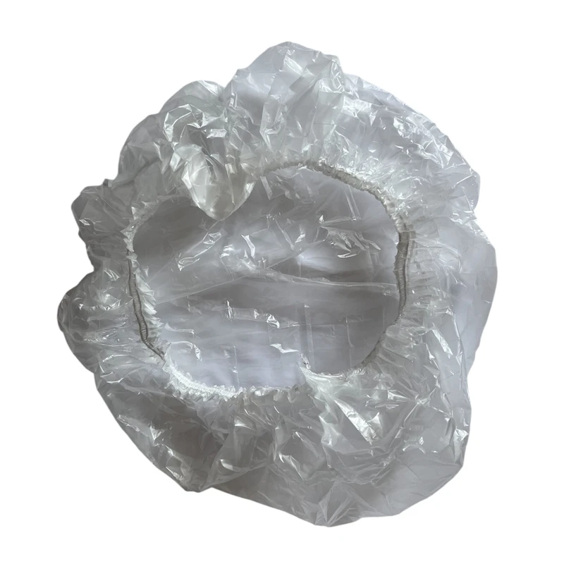 کلاه یکبار مصرف مدل آکاردئونی نایلونی بسته 35 عددی