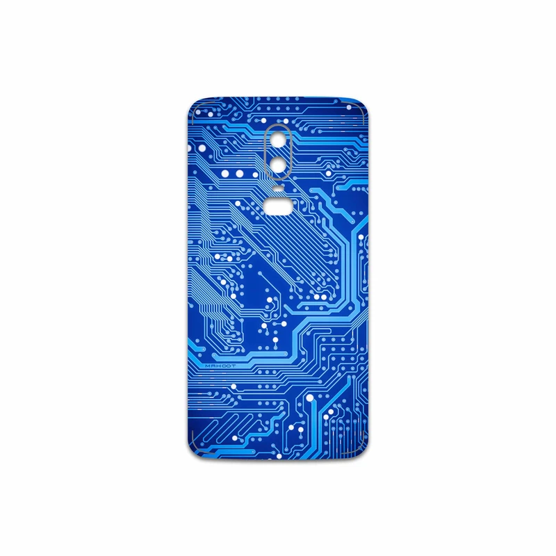 برچسب پوششی ماهوت مدل Blue Printed Circuit Board مناسب برای گوشی موبایل وان پلاس 6