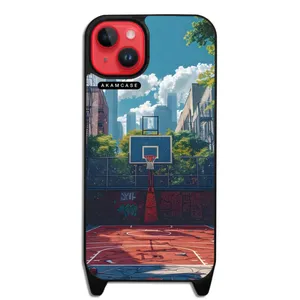 AKAM AMC-WLA14PLUS-BASKETBALL2 Cover For Apple iPhone 14 Plus