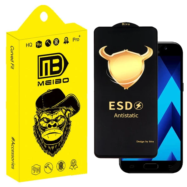 محافظ صفحه نمایش میبو مدل Biva Antistatic Glavers مناسب برای گوشی موبایل سامسونگ galaxy J5 pro / A5 2017