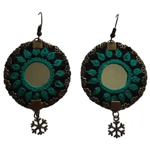 گوشواره سوزن دوزی کد B42