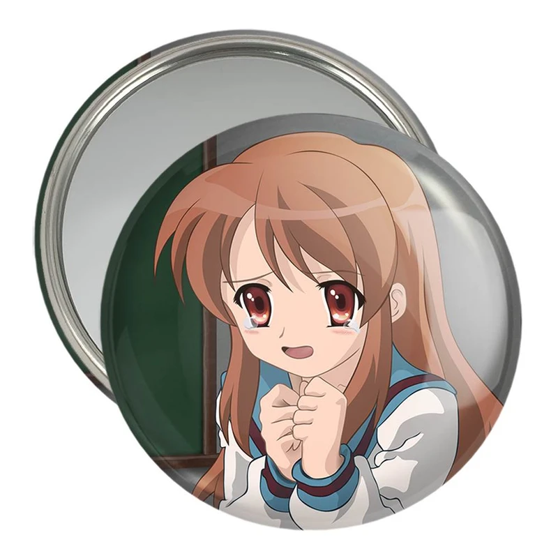 آینه جیبی خندالو مدل میکورو انیمه ناپدید شدن هارومی سوزومیا کد 23156