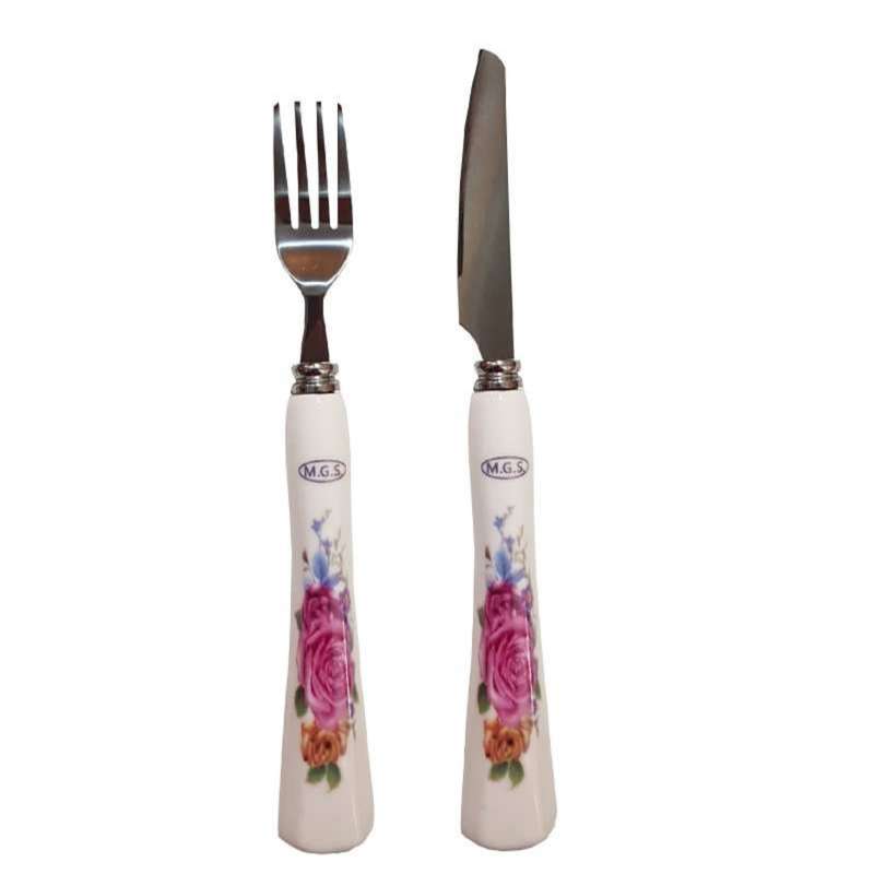 ست کارد و چنگال 12 پارچه مدل ام جی اس