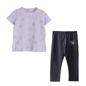 ست تی شرت و شلوار دخترانه ال سی وایکیکی مدل یونیک