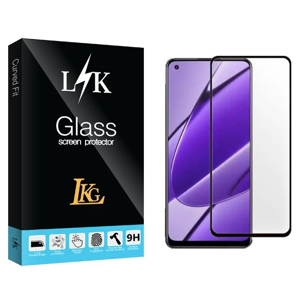 محافظ صفحه نمایش شیشه ای ال کا جی مدل LKK مناسب برای گوشی موبایل ریلمی 11 4G