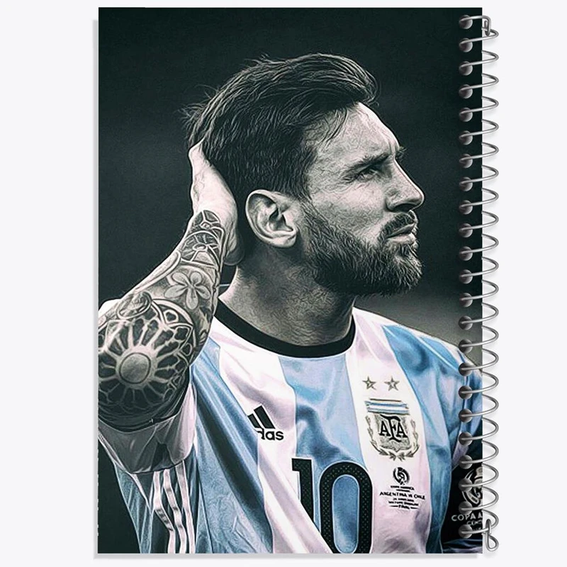 دفتر نت موسیقی 50 برگ خندالو مدل لیونل مسی کد 1962